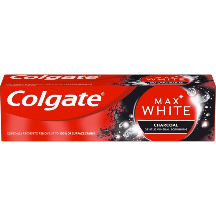 ПАСТА ЗА ЗЪБИ КОЛГЕЙТ MAX WHITE ONE АКТ.ВЪГЛЕН CHARCOAL