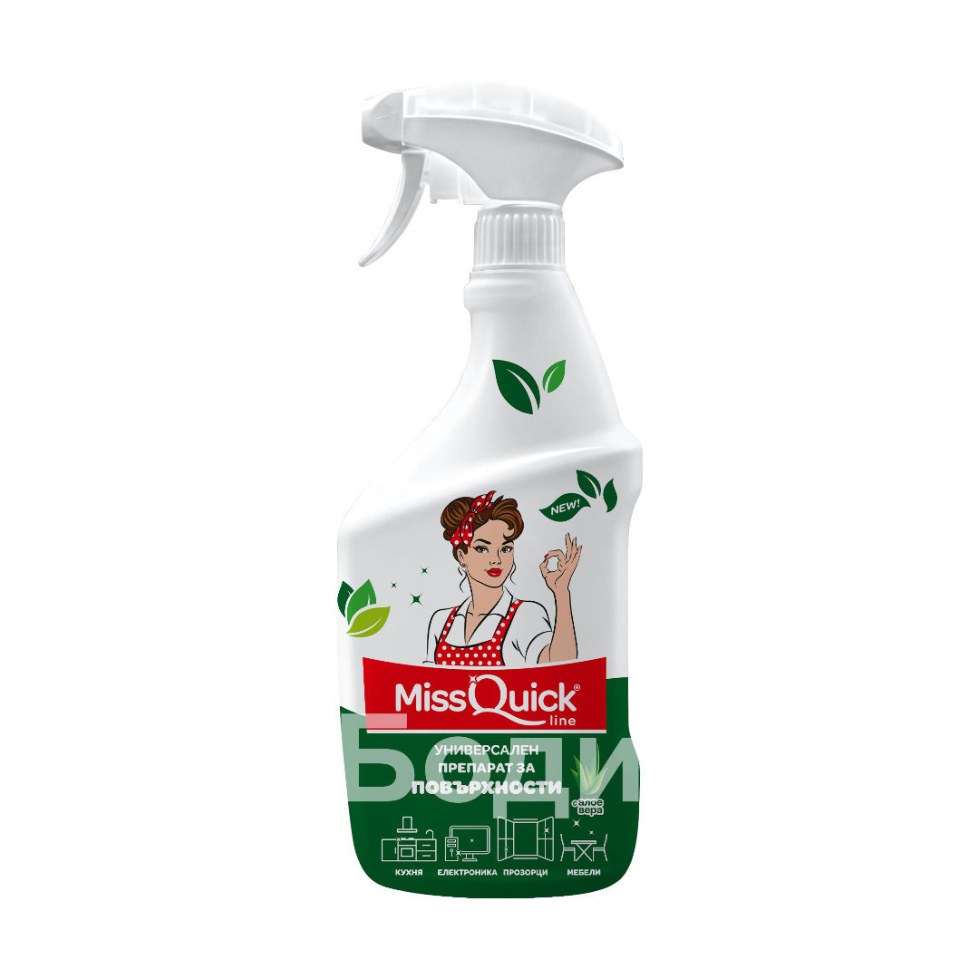MIS QUICK UNIVERSAL WITH ALOE 750 ml PUMP