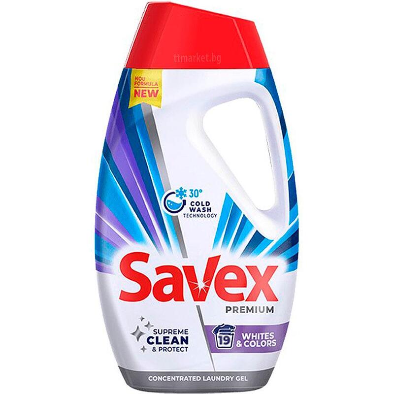 ТЕЧЕН ПЕРИЛЕН ПРЕПАРАТ САВЕКС гел 855 мл. WHITE&COLORS
