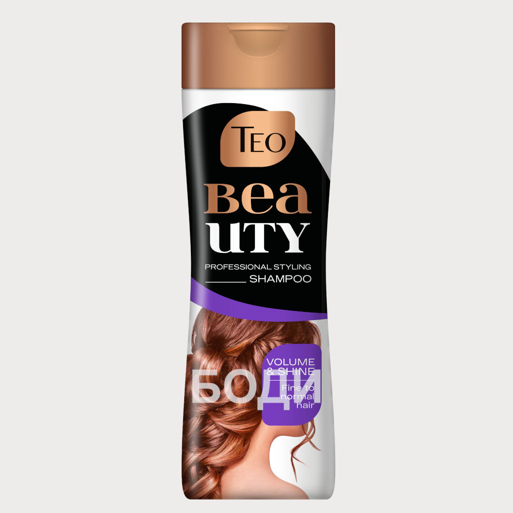 ТЕО ШАМПОАН BEAUTY VOLUME & SHINE 350мл.