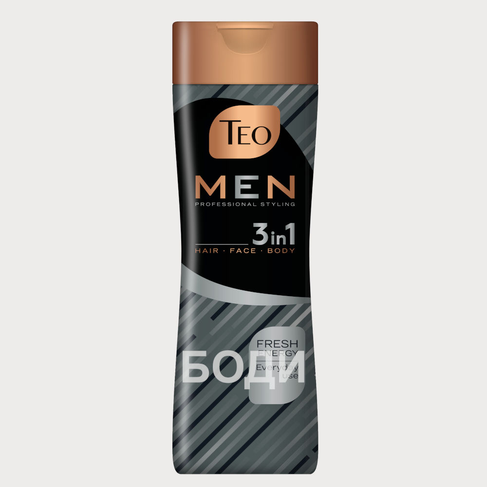 ТЕО ШАМПОАН MEN 3in1 350мл.