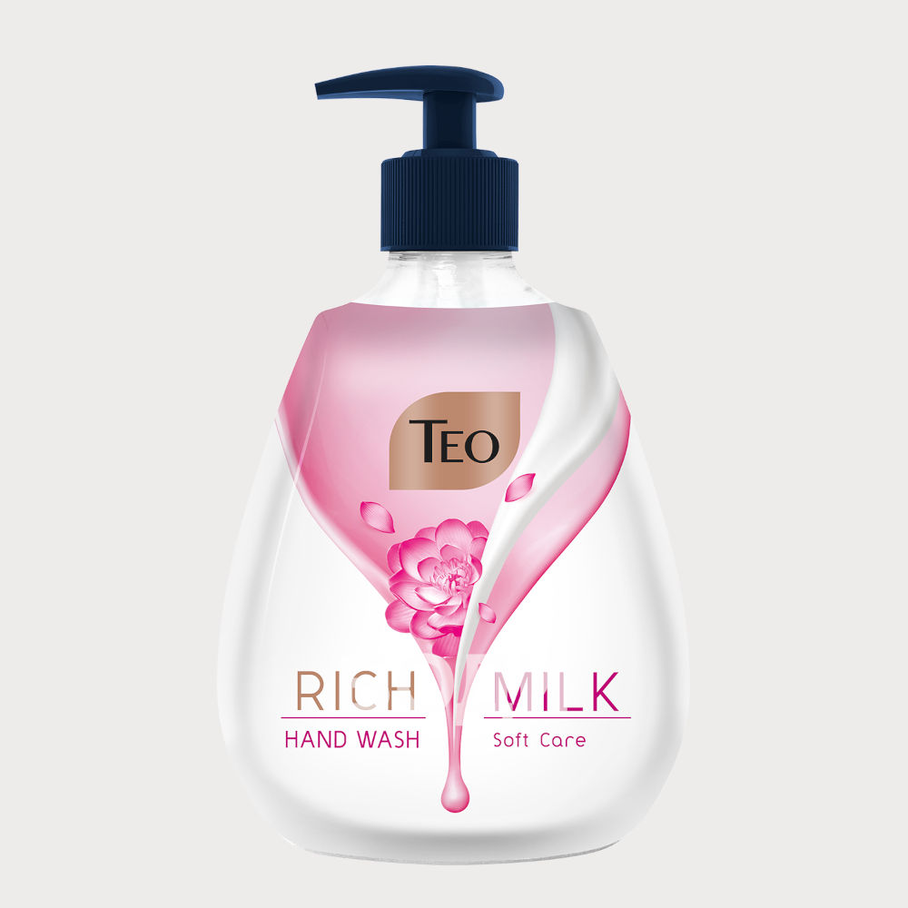 ТЕЧЕН САПУН ТЕО MILK SOFT CARE РОЗОВ