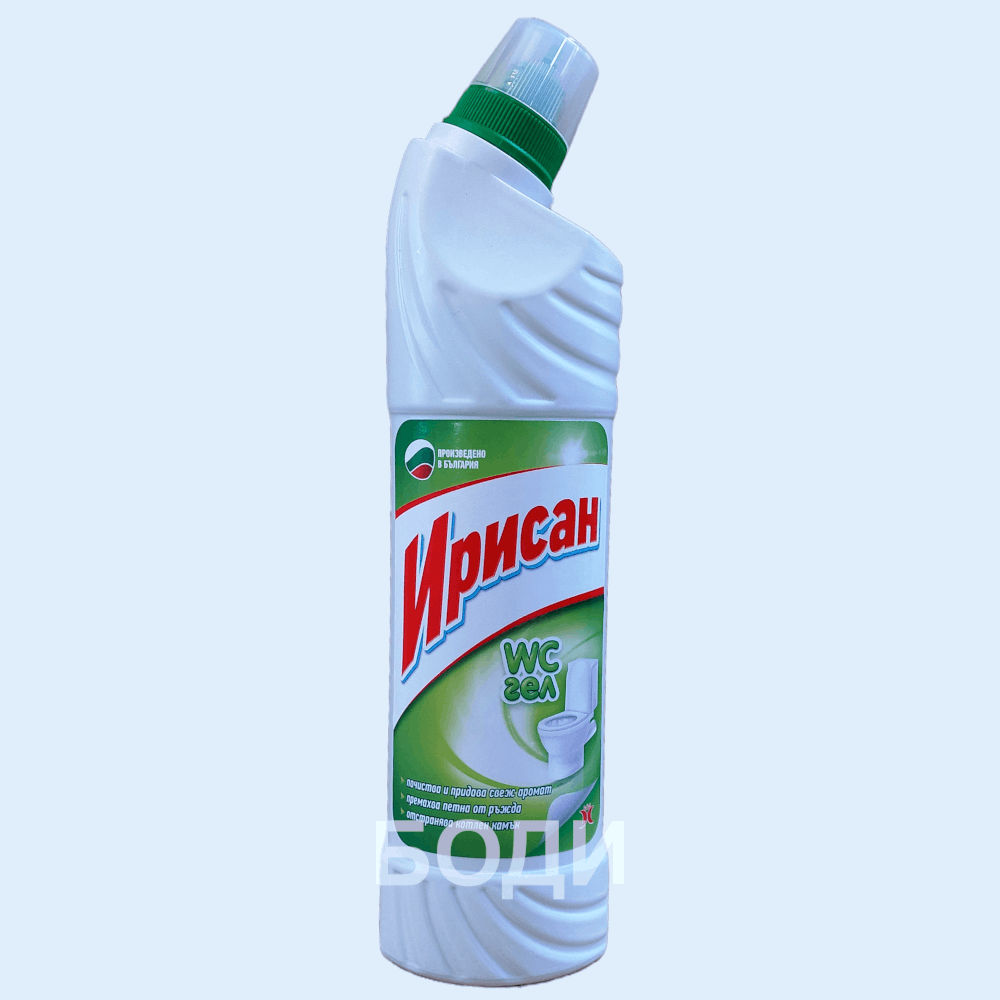 ИРИСАН ПРЕПАРАТ ЗА WC ЗЕЛЕН