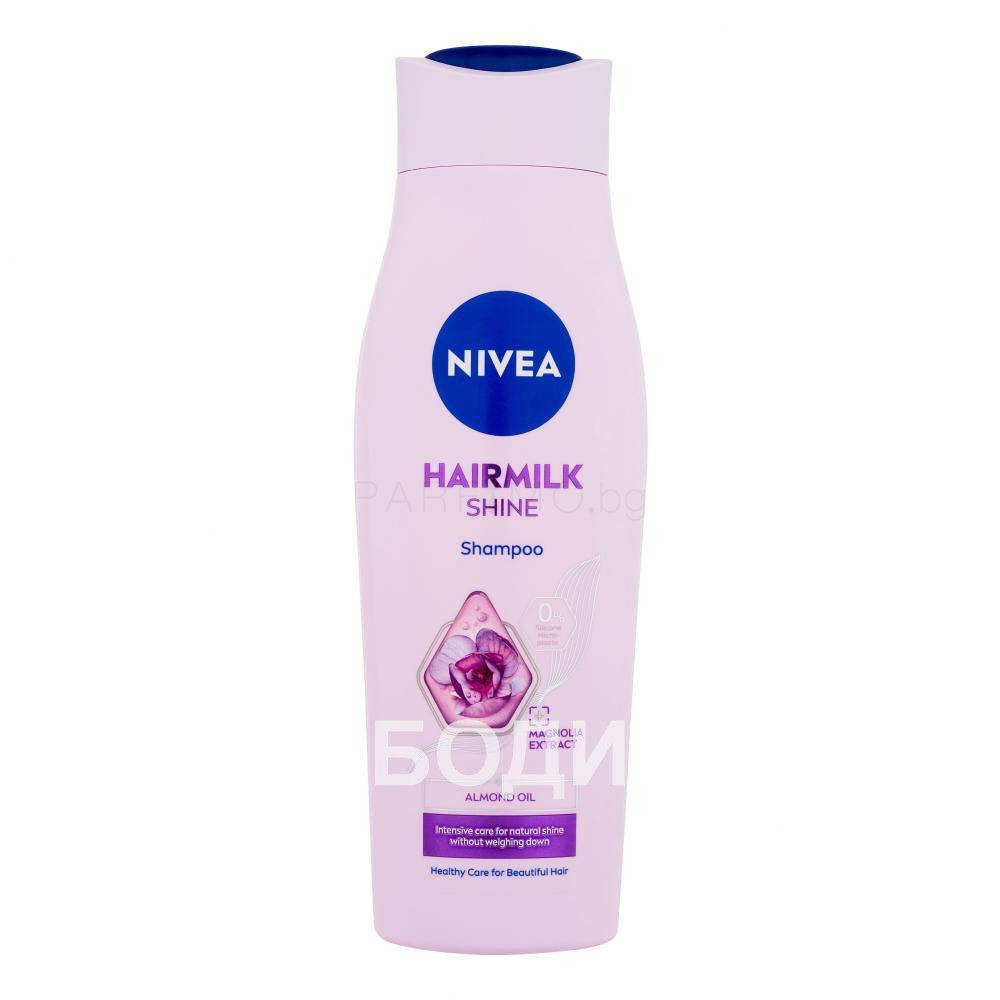 НИВЕЯ ШАМПОАН  250 ДАМ.NATURAL SHINE almond milk&magnolia extract