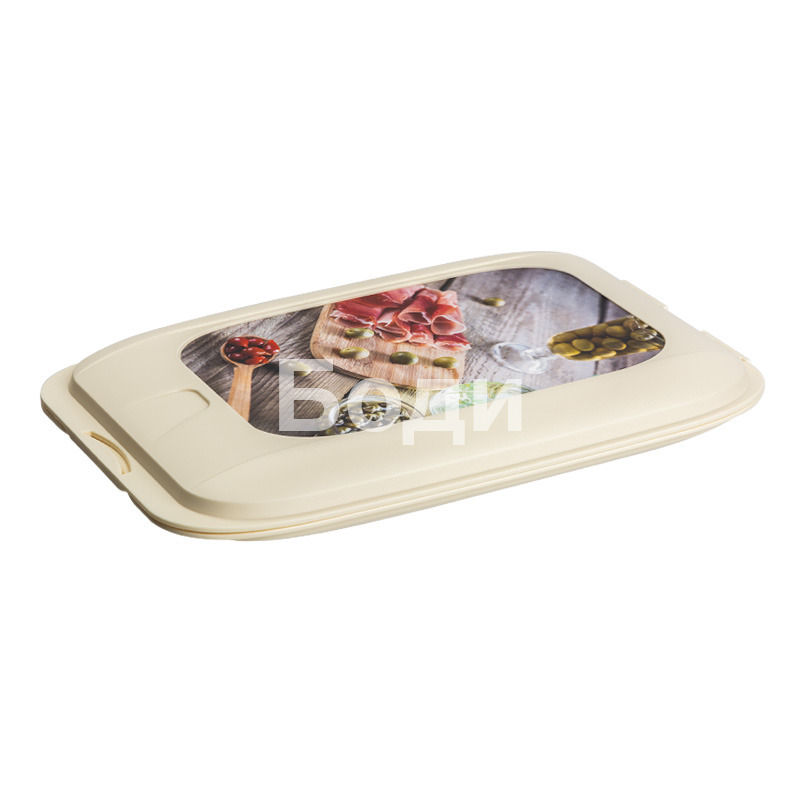DRINA FOOD PLATE TANINO DECO 2