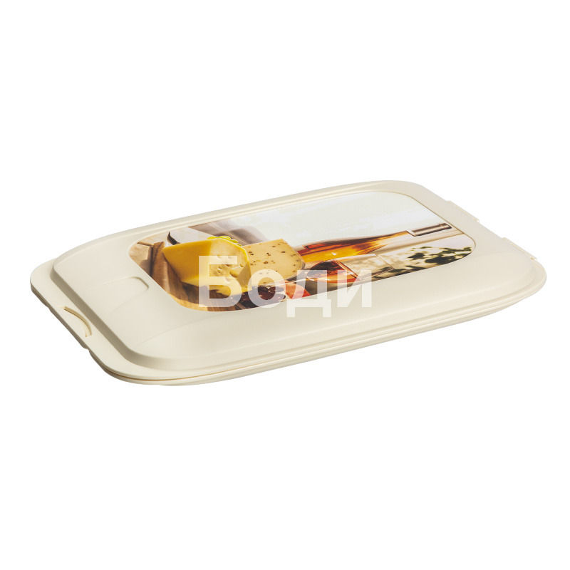 DRINA FOOD PLATE TANINO DECO 5