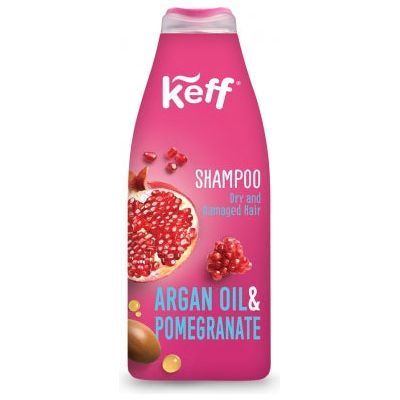 САНО KEFF ШАМПОАН 500мл. АРГАН И НАР суха и увредена
