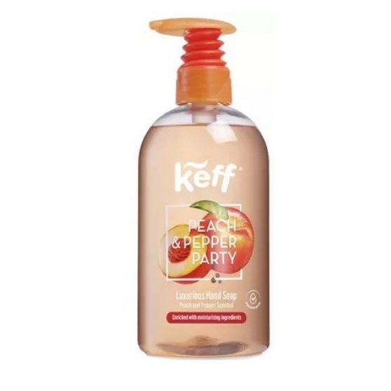 САНО ТЕЧЕН САПУН KEFF 500мл.ПРАСКОВА ОРАНЖ