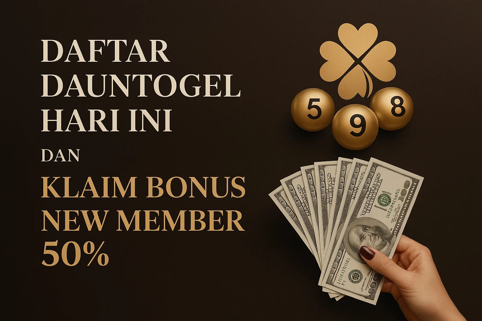 Bonus new member 50 dauntogel