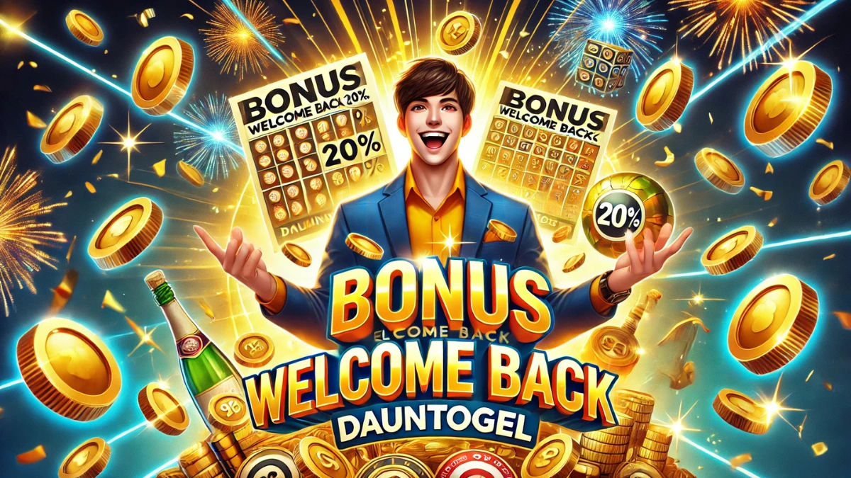 Bonus welcome back 20 dauntogel