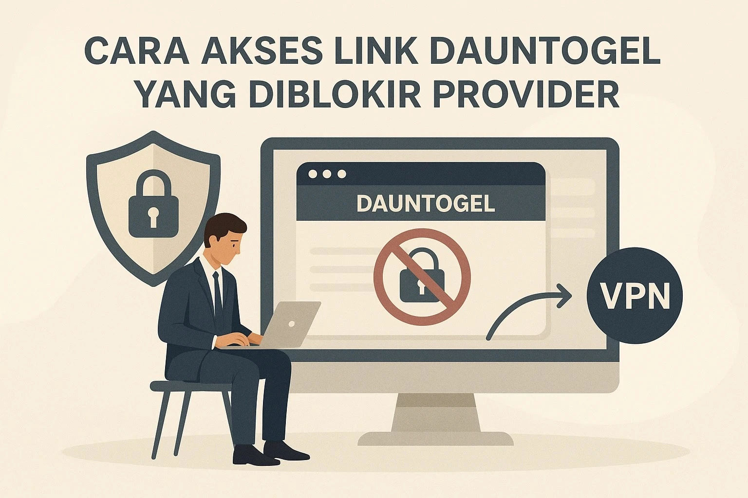 Cara akses link dauntogel diblokir provider