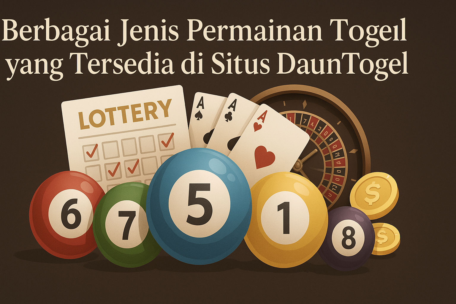 Jenis permainan togel dauntogel