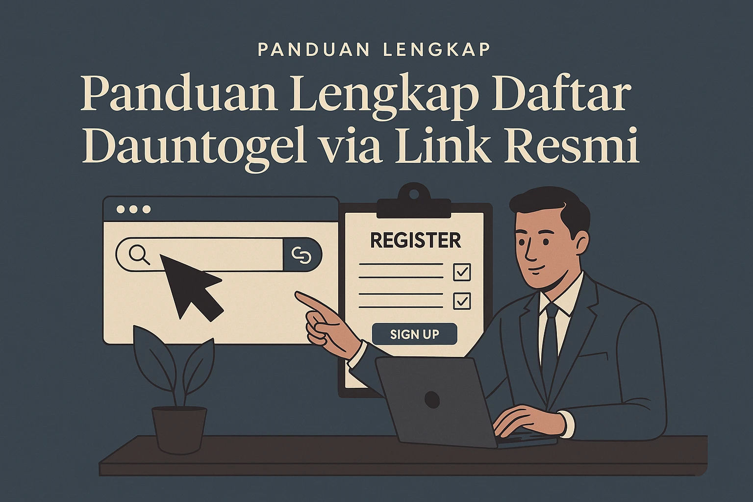 Panduan daftar link resmi dauntogel