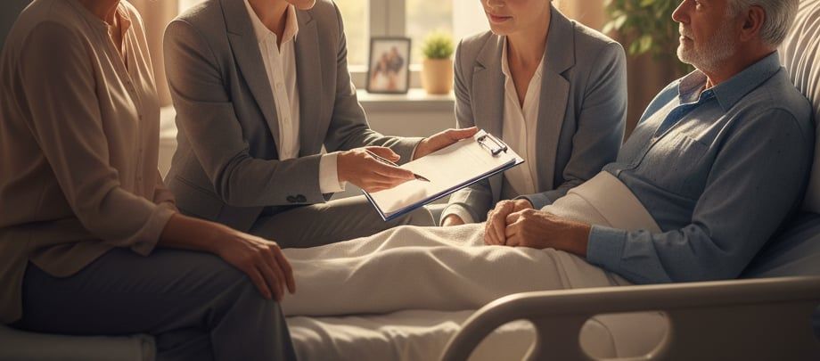 A personal injury lawyer providing legal support for medical malpractice cases