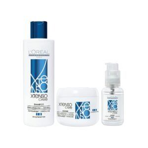 L'Oréal Professionnel Xtenso Care Shampoo + Masque + Serum Combo Pack For Straightened Hair