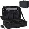 Portable 29 Cms Cosmetic Organizer with Shoulder bag