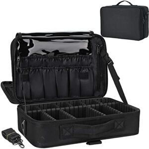 Portable 29 Cms Cosmetic Organizer with Shoulder bag