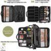 Portable 29 Cms Cosmetic Organizer with Shoulder bag