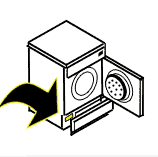 Typenummer vinden voor een Wasmachine - stap 3