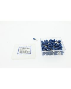 Kabelschoen blauw  A2550GS  (100st) A2550GS