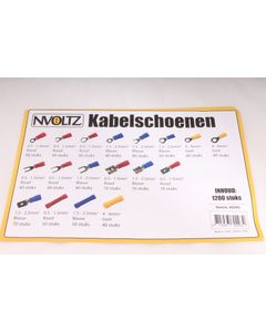 Kabelschoen Assortiment doos 1200 stuks 60293