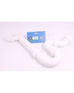 ZOS Syfon PVC 40mm grijs 38022210