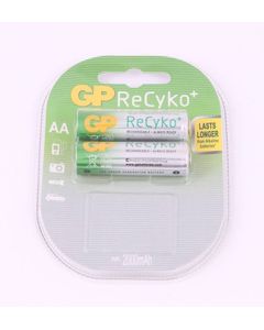 GP AA NIMH Recyko 2000 MAH 2 stk. 125210aahcb-uc2