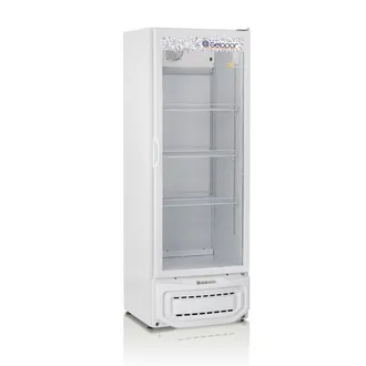 Expositor Vertical Porta De Vidro 410 Litros 127v GPTU-40BR Gelopar