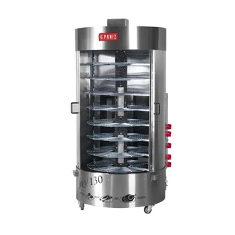 Forno Giratório A Gás Gpaniz Com Queimador Central ARV 130 QC Bivolt