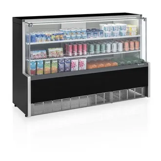 Balcão Vitrine Refrigerado Preto GPSA-175R/PR 127V Gelopar