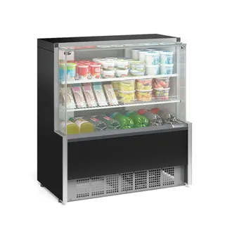 Balcão Vitrine Refrigerado Preto GPSA-110R/PR 220V Gelopar