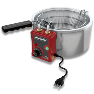 Tacho Fritador Elétrico - 2.000 W - 3 litros 110v TFRE 03 - Metalcubas