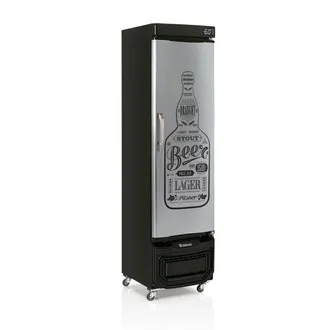 Cervejeira Porta Adesivada 230l C/ Testeira 220v GRB-23E GW Gelopar