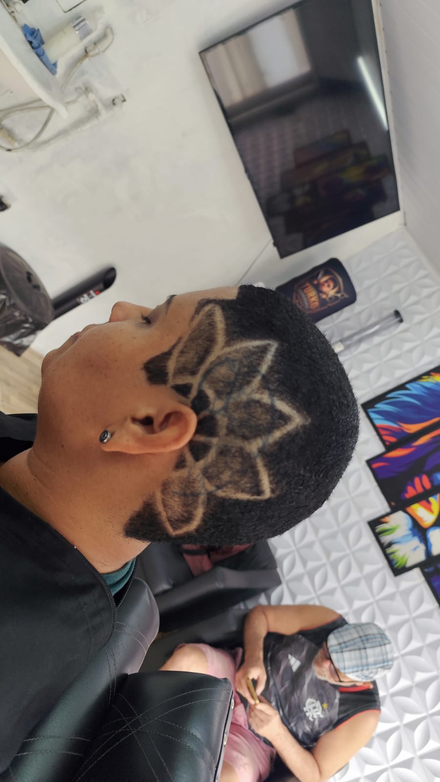 Exemplo de corte freestyle da TURKO Barbershop