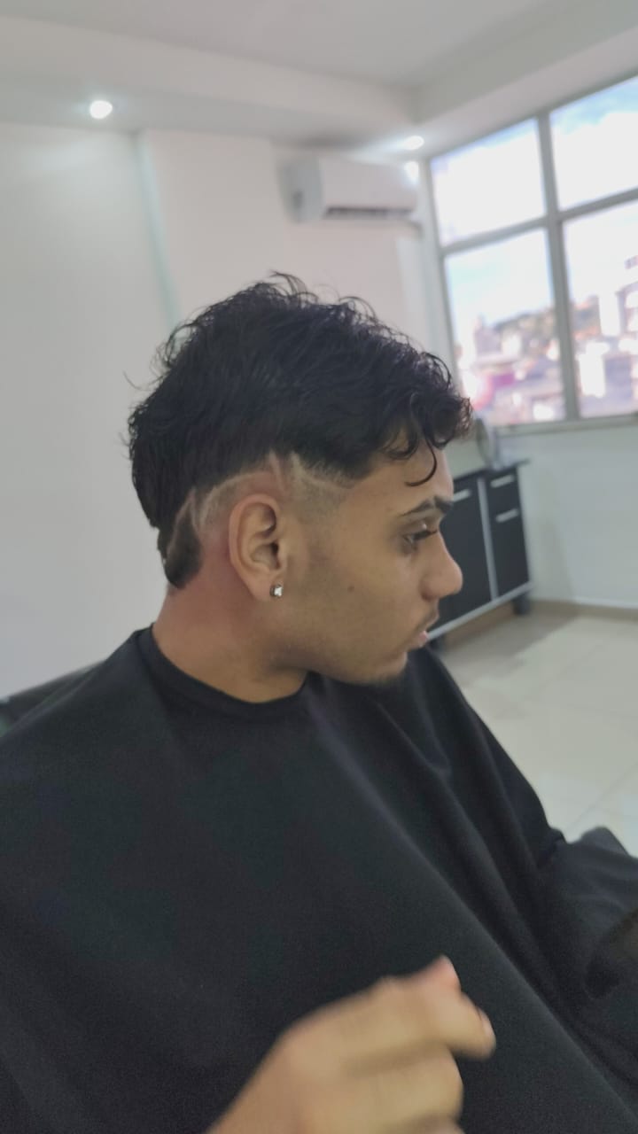 Resultado de corte freestyle da TURKO Barbershop