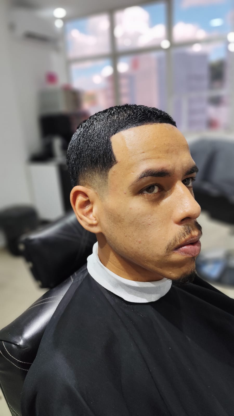 Resultado de fade com pigmentação na TURKO Barbershop