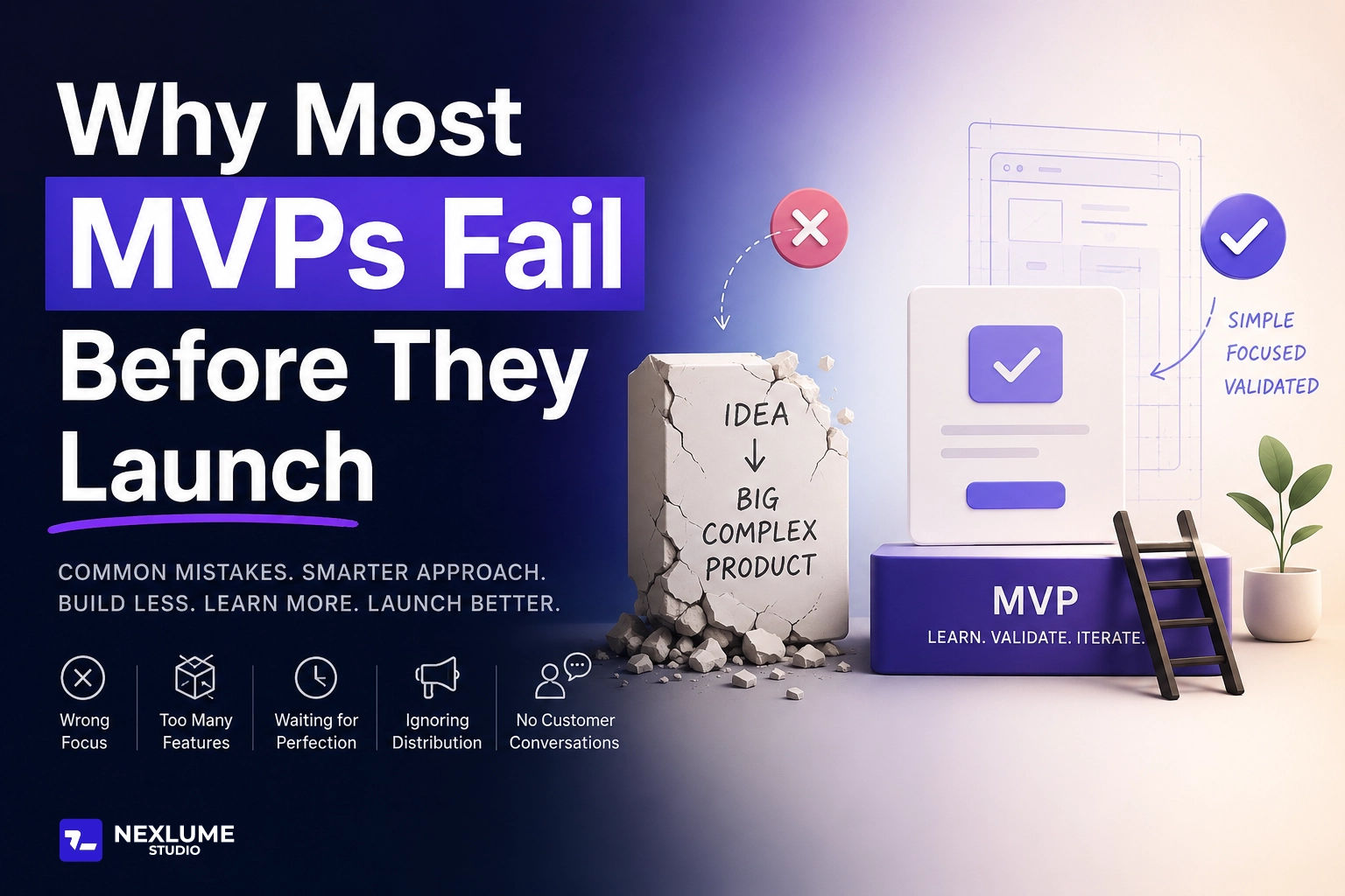 Why Most MVPs Fail Before They Launch