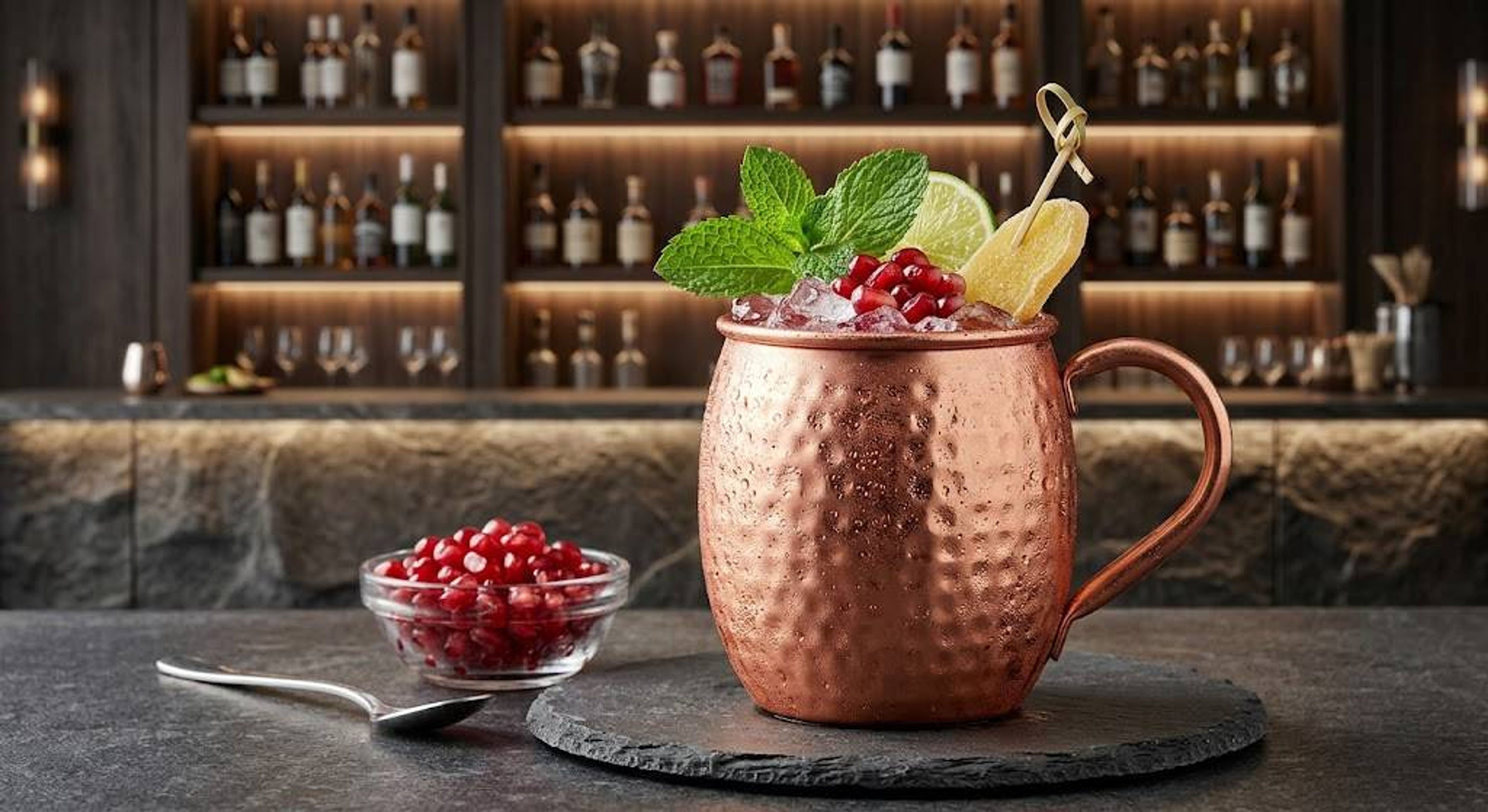 Pomegranate Ginger Mule