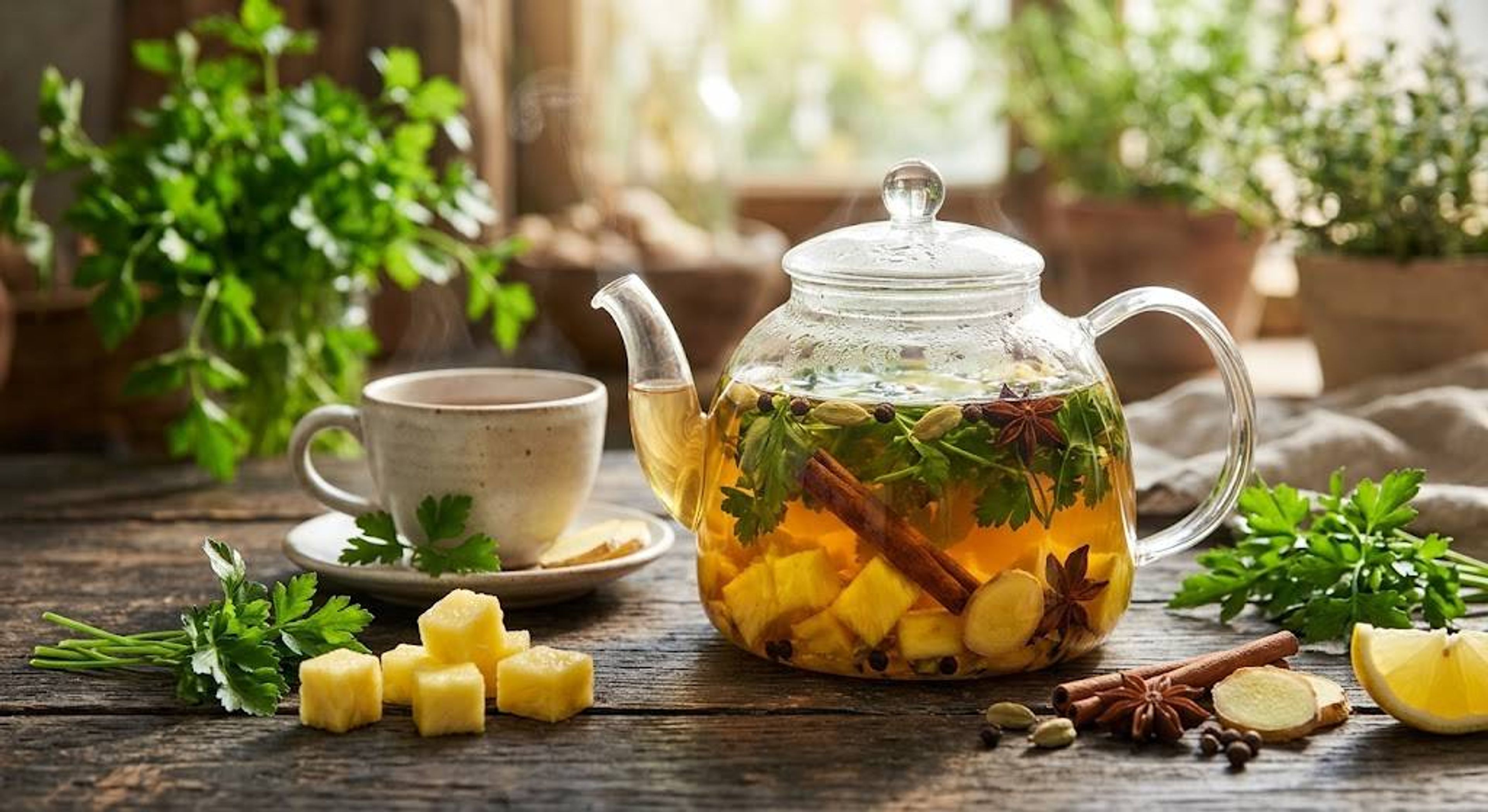 Pineapple & Parsley Edema Tea