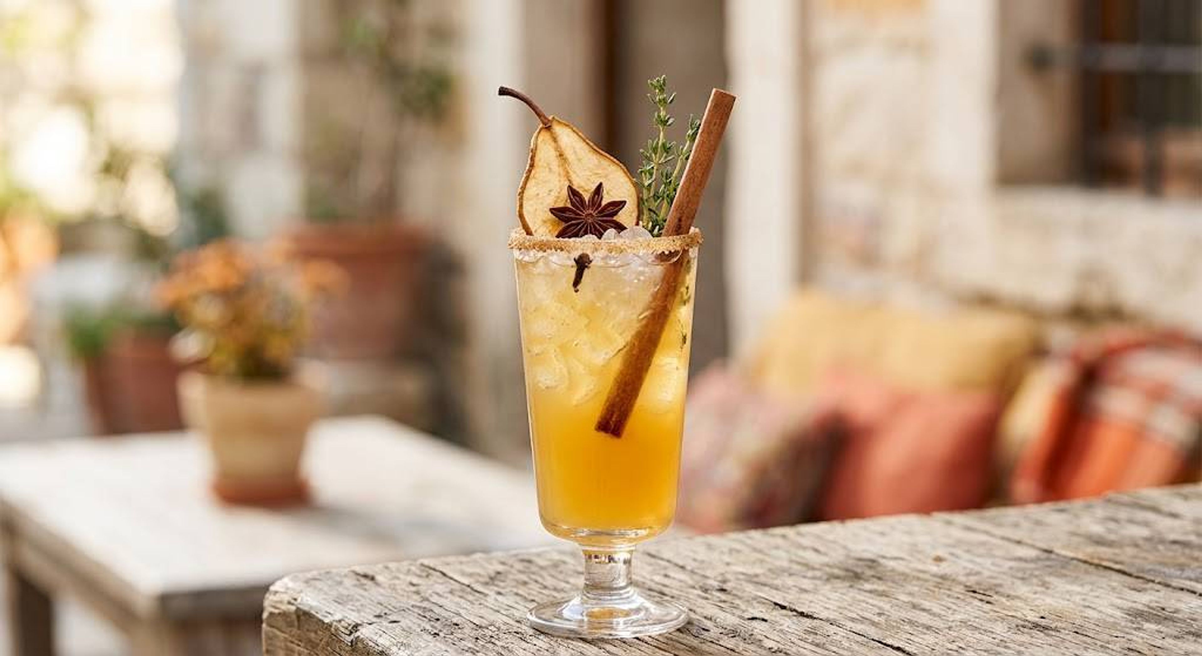 Mocktail de Pera Especiada