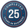 25 Years in Business