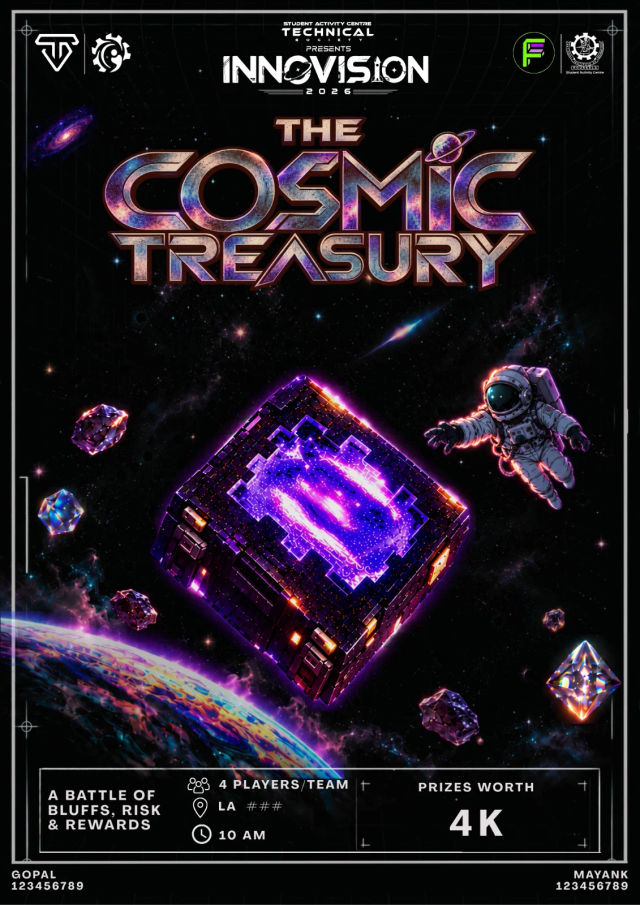 Cosmic Treasury poster