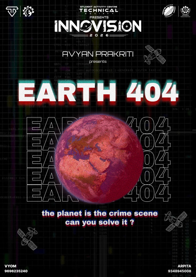 Earth 404 poster