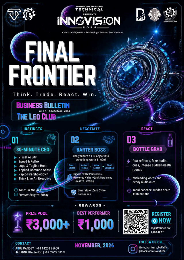 FINAL FRONTIER poster