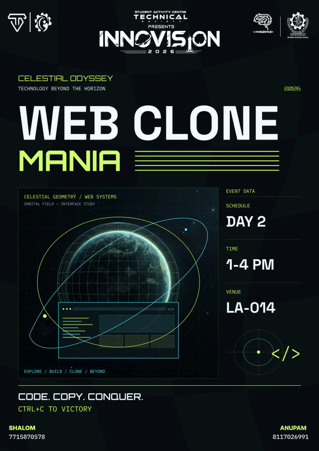 WEBCLONE MANIA poster