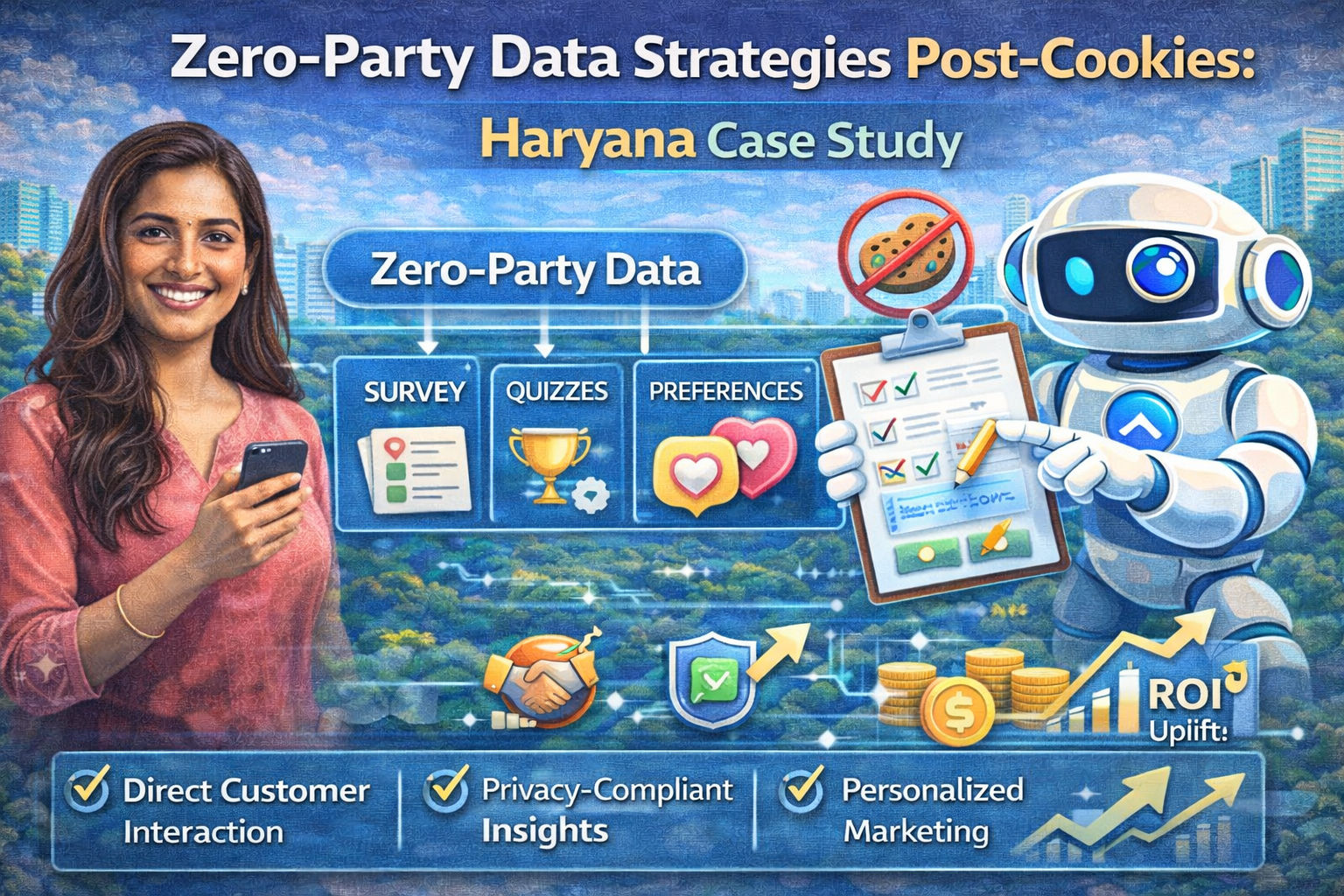 Zero-party data strategies post-cookies Haryana case study