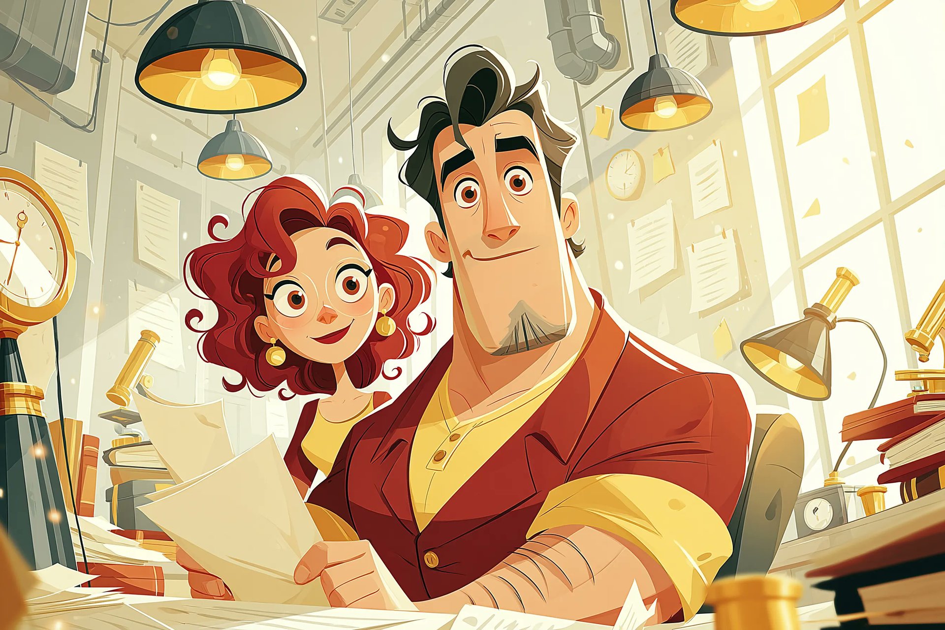 Classic Vibrant Illustration
