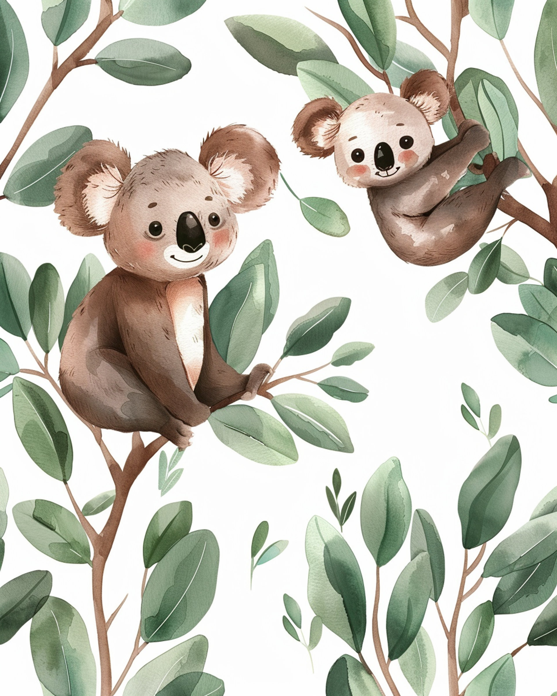 Cute Patterns For Children (Midjourney)