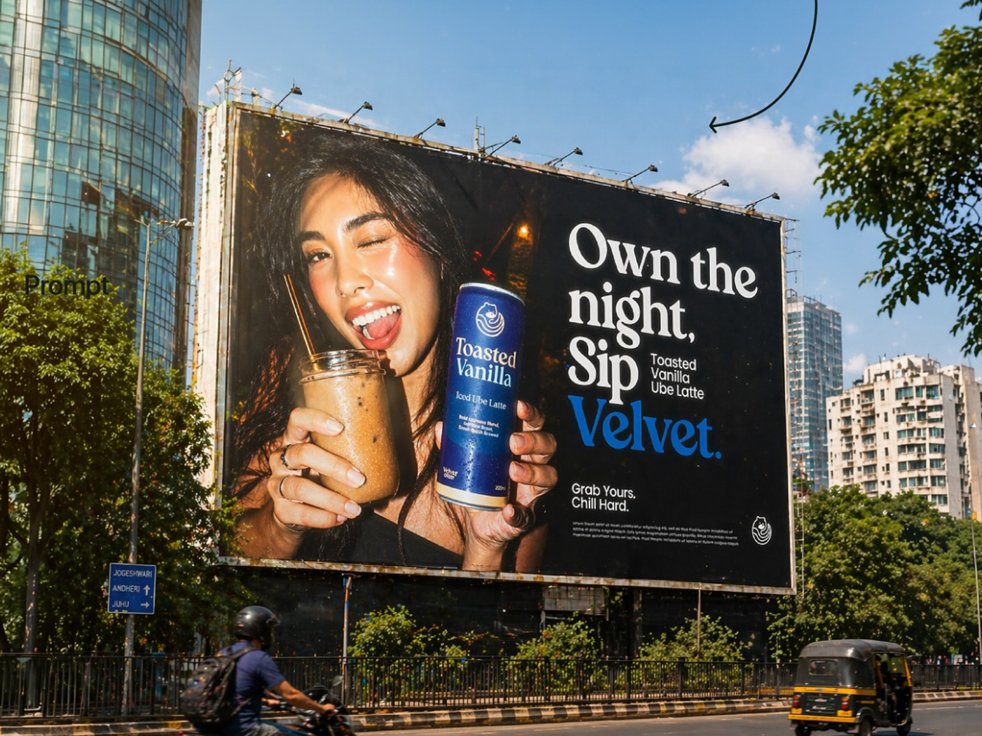 Product Mockup: Modern City Billboard