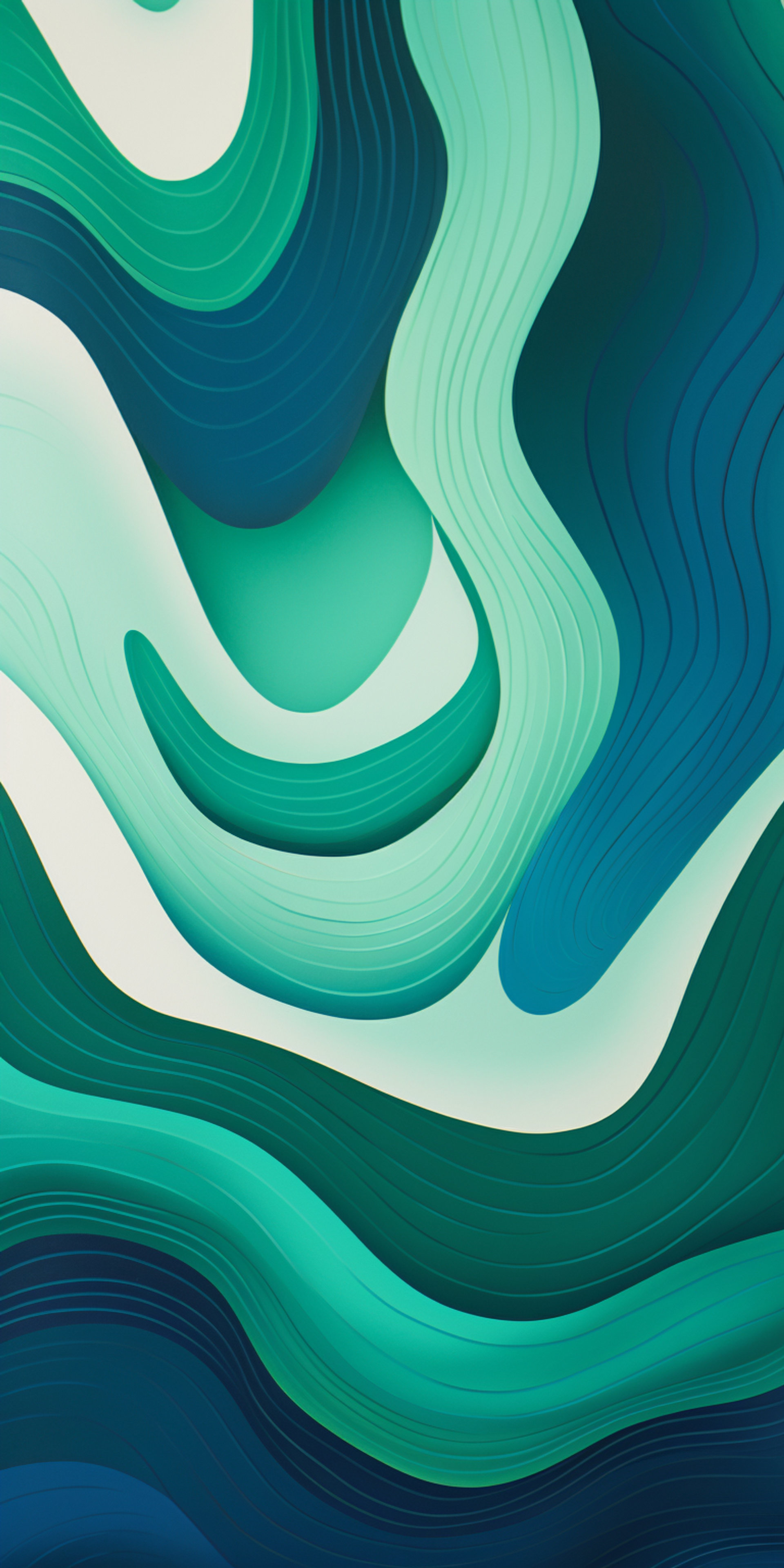 Wavy Lines Wallpaper